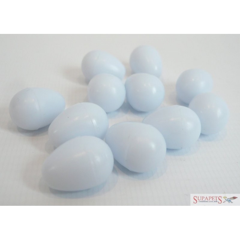 Canary Dummy Eggs Pale Blue Pack of 10